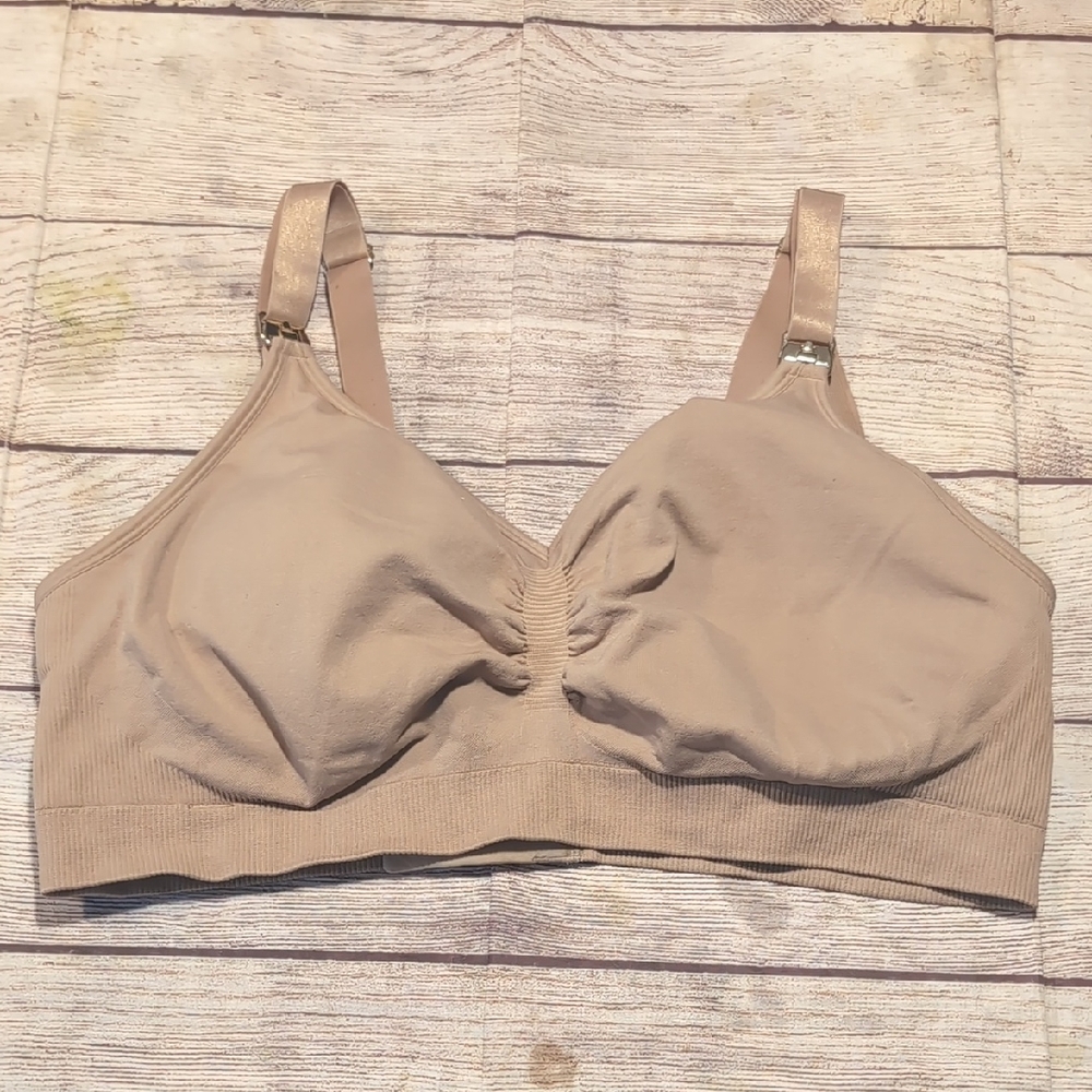 ThirdLove Monica Post Surgery Women's Wireless Tan Size 2X Bra
